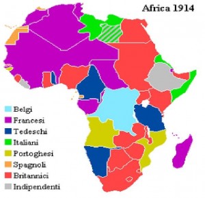AFRICA 1914